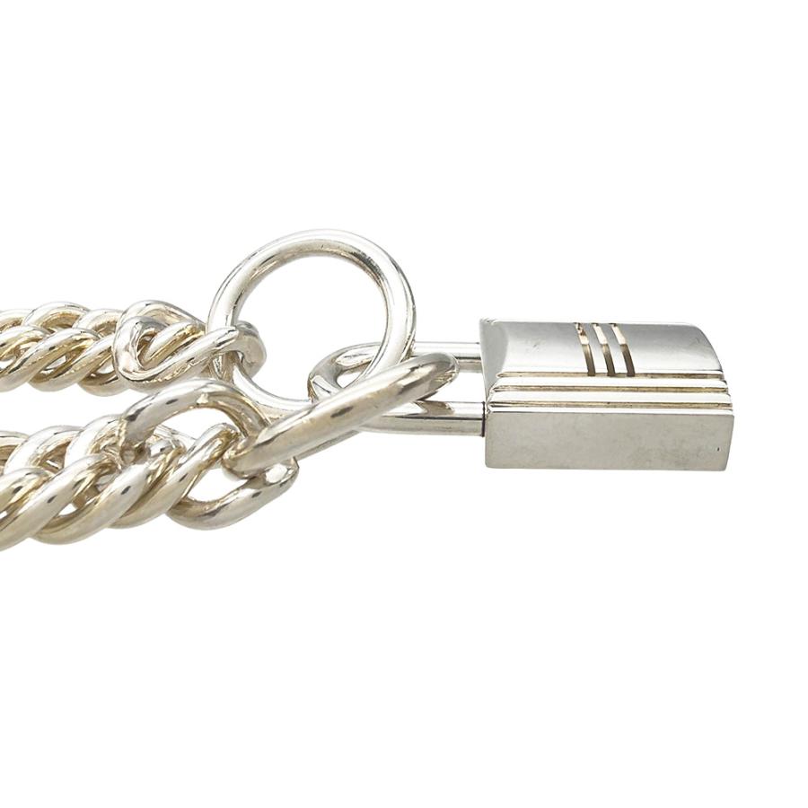 Kelly エルメス HERMES ケリー カデナ ロング ネックレス SV925 179.7g