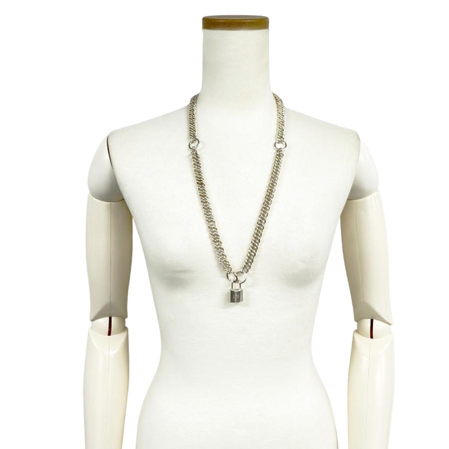 Kelly エルメス HERMES ケリー カデナ ロング ネックレス SV925 179.7g