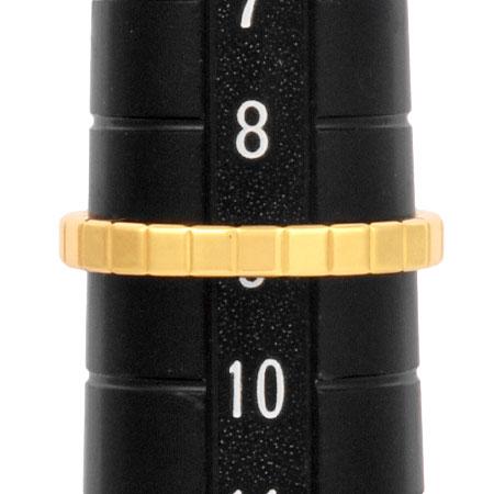 Chopard ショパール アイスキューブ リング 2.5mm K18YG #49