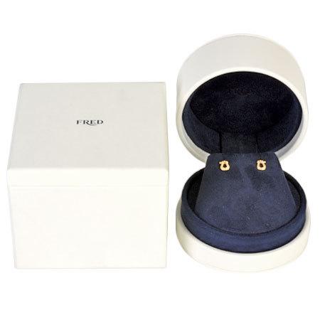 Fred（フレッド） フォース10 SM ピアス ダイヤモンド K18YG 8B0141