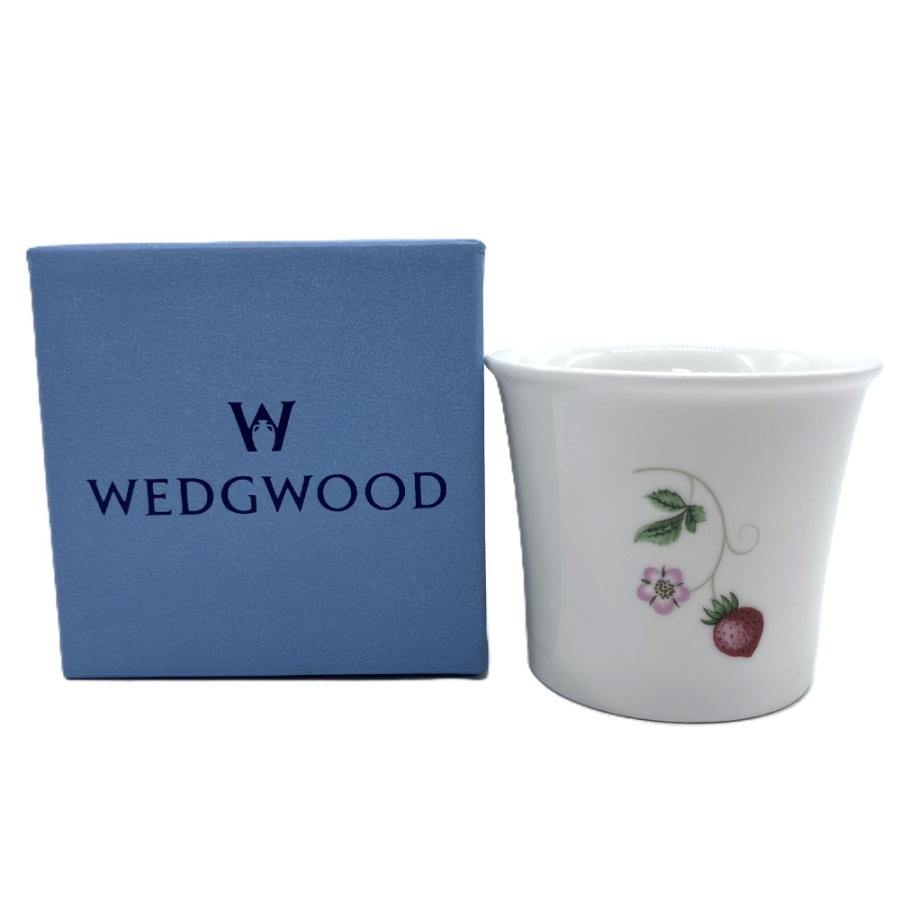 ウェッジウッド WEDGWOOD キャンドルホルダー ワイルドストロベリー