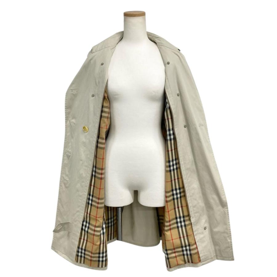バーバリー　トレンチコート　ノバチェック　マキシ丈　ハニーベージュ　イギリス製 BURBERRY（バーバリー） レディース トレンチコート ハニー KENSINGTON