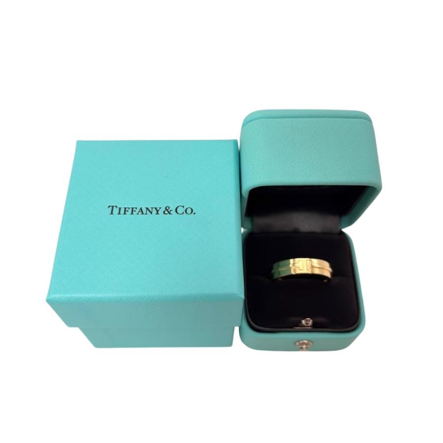 Tiffany T ティファニー Tiffany&Co. Tワイド リング 指輪 約17.5号