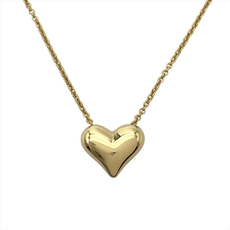 TIFFANY&Co.（ティファニー） ピンチドハート ネックレス K18YG 7.5g