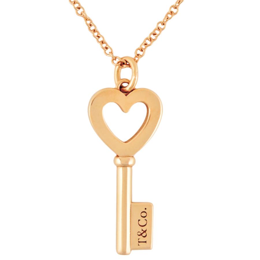 TIFFANY&Co.（ティファニー） ハート キー ペンダント ネックレス