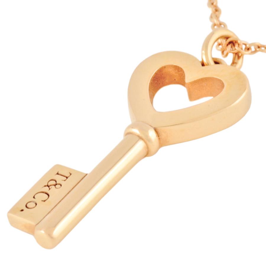 Tiffany ティファニー ネックレス ハートキー K18 ローズゴールド Tiffany ティファニー ネックレス ハートキー K18 ローズゴールド
