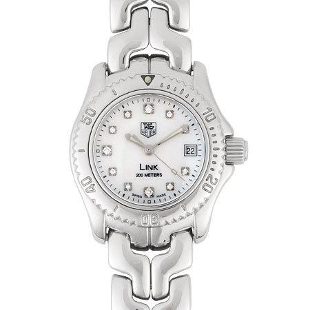 タグホイヤー TAG HEUER WT1418 リンク デイト 11Pダイヤ クォーツ レディース _917418 TAG HEUER（タグ・ホイヤー） TAG HEUER WT1418 リンク デイト 11P
