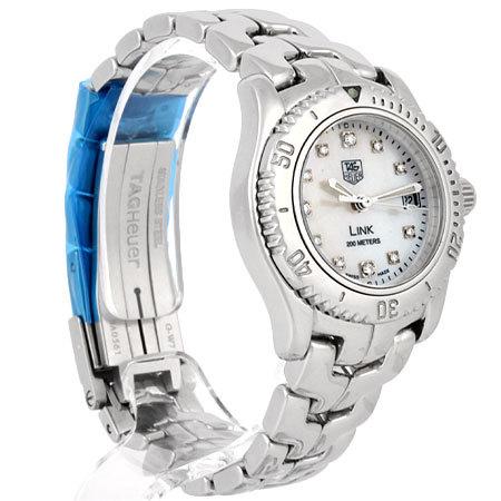 タグホイヤー TAG HEUER WT1418 リンク デイト 11Pダイヤ クォーツ レディース _917418 TAG HEUER（タグ・ホイヤー） TAG HEUER WT1418 リンク デイト 11P