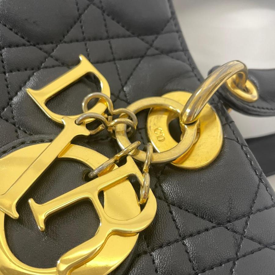ディオール Dior レディディオール カナージュ ラージ ハンドバッグ