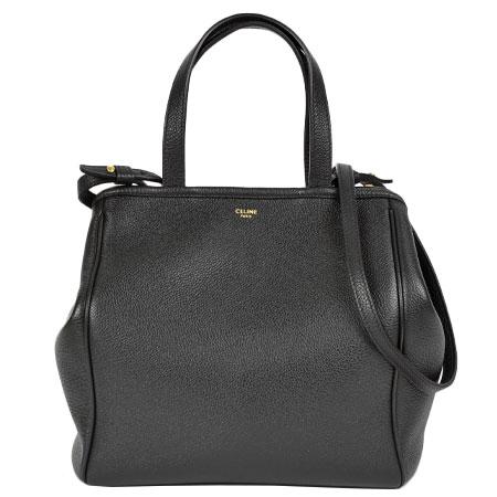 CELINE（セリーヌ） スモール フォールドカバ 2WAY トート バッグ グレ