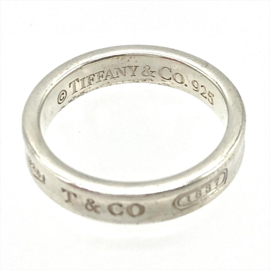 TIFFANY&Co. ティファニー リングナロー1837 AG925 10号 Tiffany 1837 ティファニー Tiffany&Co. ナロー リング 指輪 約