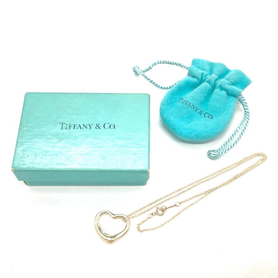 Elsa Peretti ティファニー Tiffany&Co. オープンハート ペンダント