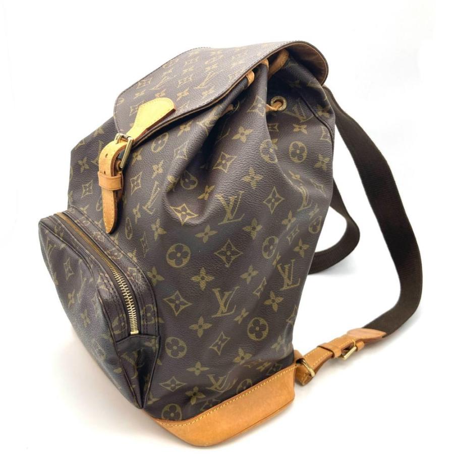 【りんりん】ルイ・ヴィトン　モンスリGM リュック　モノグラム モンスリ ルイヴィトン LOUIS VUITTON モンスリGM リュック モノグラム