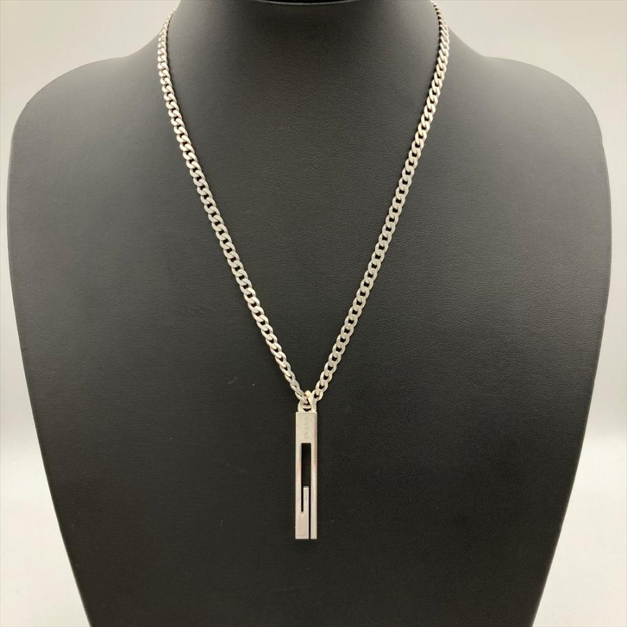 グッチ GUCCI Gプレートネックレス SV925 楽天市場】【ジュエリー】GUCCI グッチ Gロゴ プレート