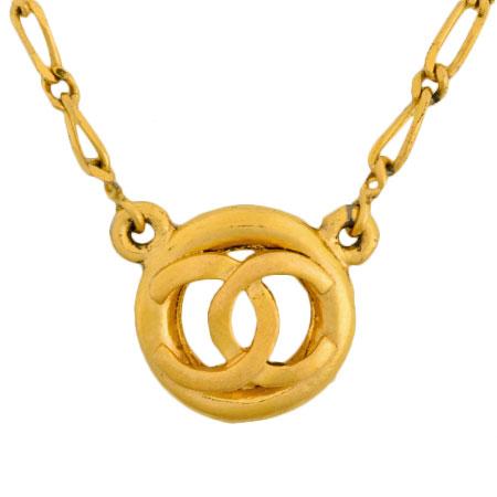 CHANEL シャネル 　ネックレス　ココマーク ヴィンテージ　ゴールドカラー CHANEL（シャネル） ココマーク 1983 ネックレス ヴィンテージ