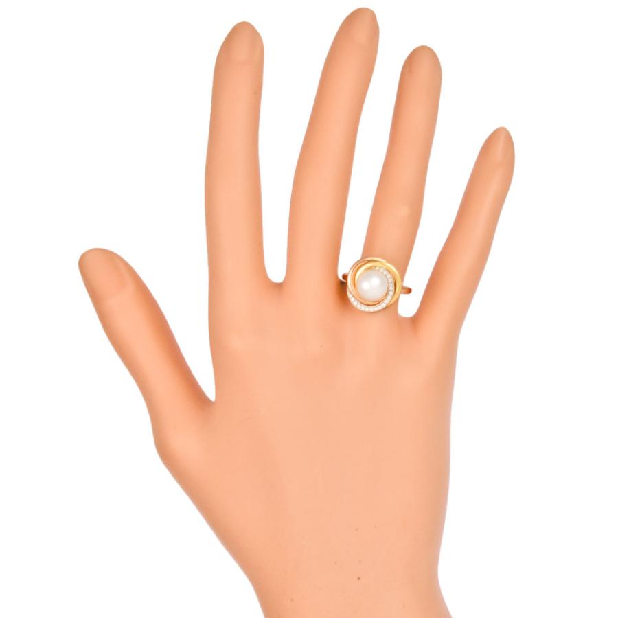 Cartier カルティエ トリニティ パール リング 指輪 Cartier カルティエ トリニティ パール リング 指輪