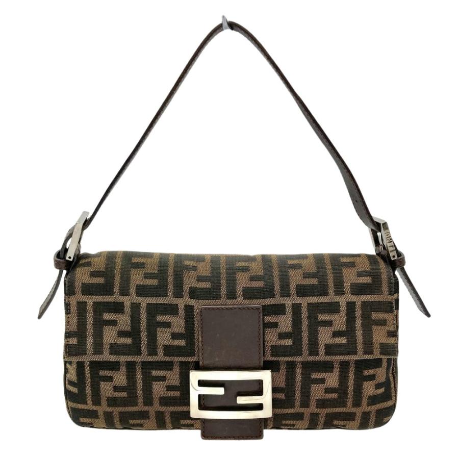 FENDI（フェンディ） ズッカ マンマバケット ショルダーバッグ