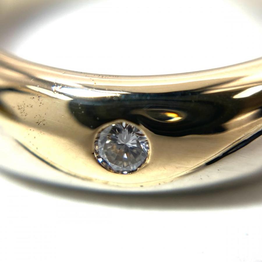 BVLGARI（ブルガリ） オンダ リング 指輪 ダイヤモンド 約8号 K18YG