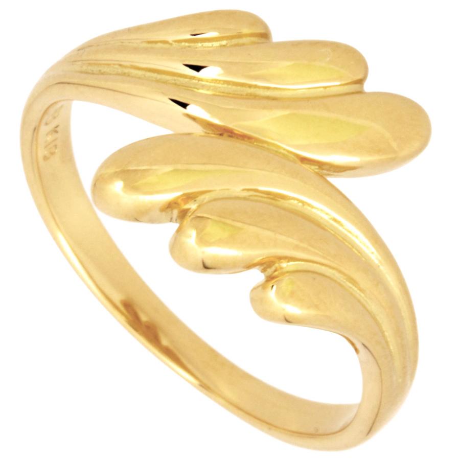 ゴールド モチーフ リング CEMO NEMO（セモネモ） 指輪 リング 「金属アレルギー対応」 3連