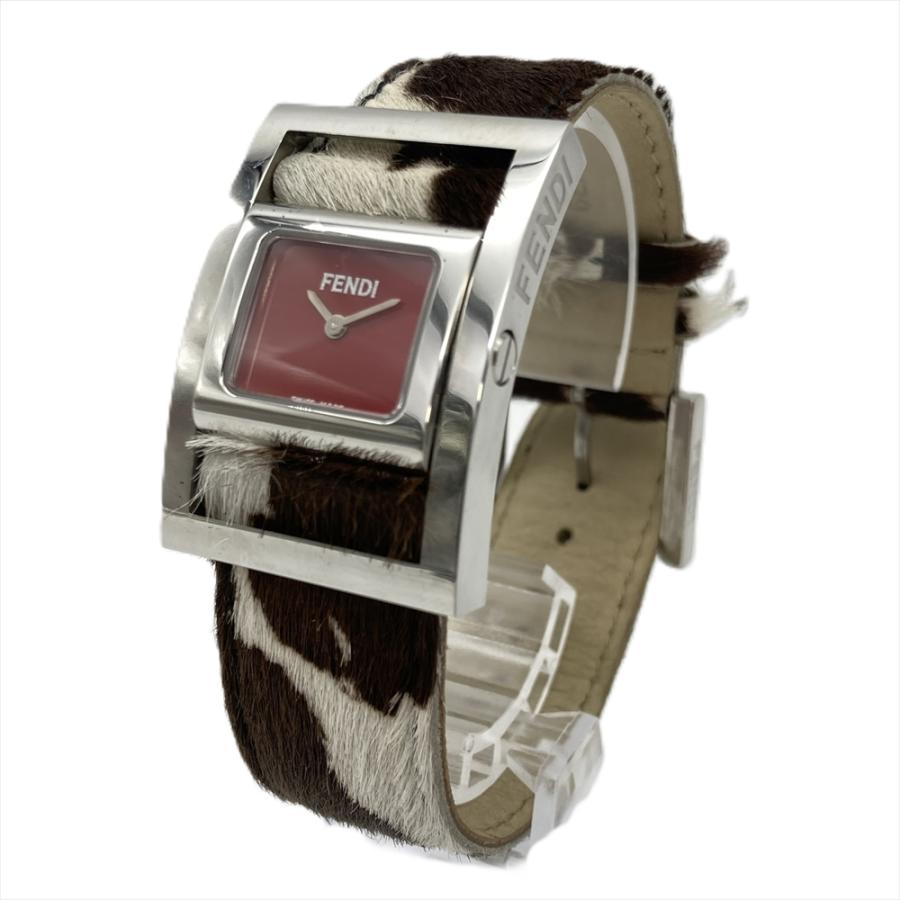 FENDI（フェンディ） FENDI F5000 ジャイロ 腕時計 クォーツ レッド