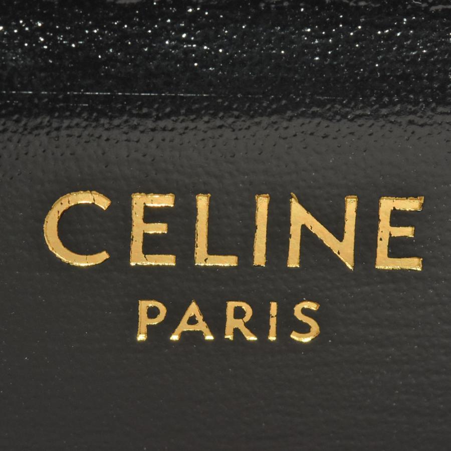 2508-68｜セリーヌ ショルダーバッグ バイカラー トリオンフロゴ金具 CELINE（セリーヌ） ショルダーバッグ Classique Triomphe