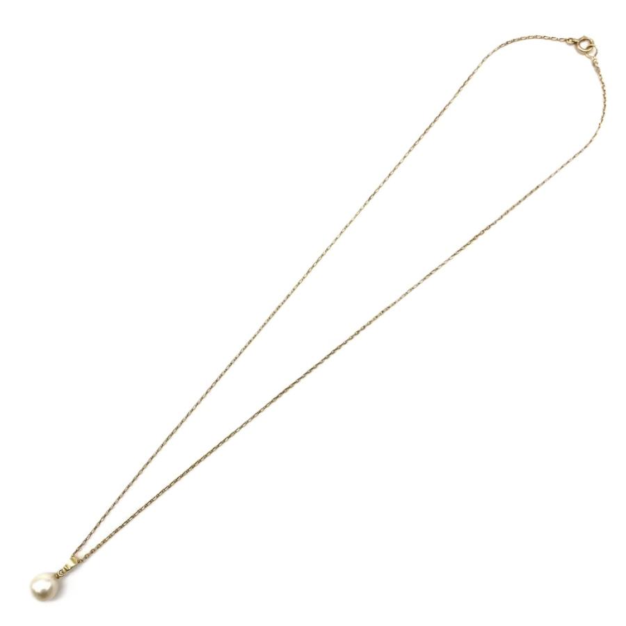 MIKIMOTO（ミキモト） パール 1P ネックレス K14YG 2.6g 真珠 約8.0mm