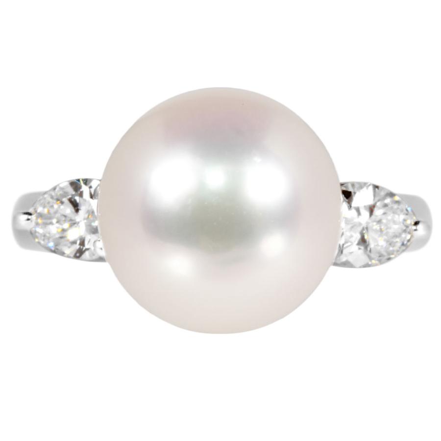 タサキ TASAKI リング 指輪 ダイヤモンド 0.36ct 約5号 Pt900