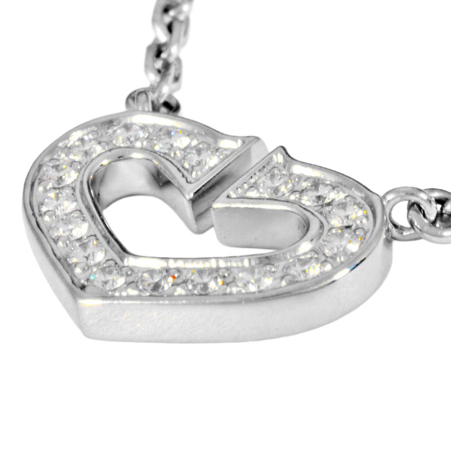 Cartier（カルティエ） Cartier Cハート ネックレス ダイヤモンド