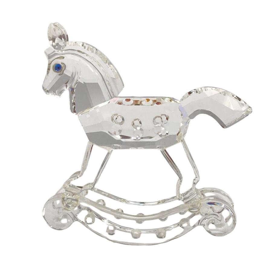 SWAROVSKI（スワロフスキー） 木馬 Rocking Horse オブジェ 置物