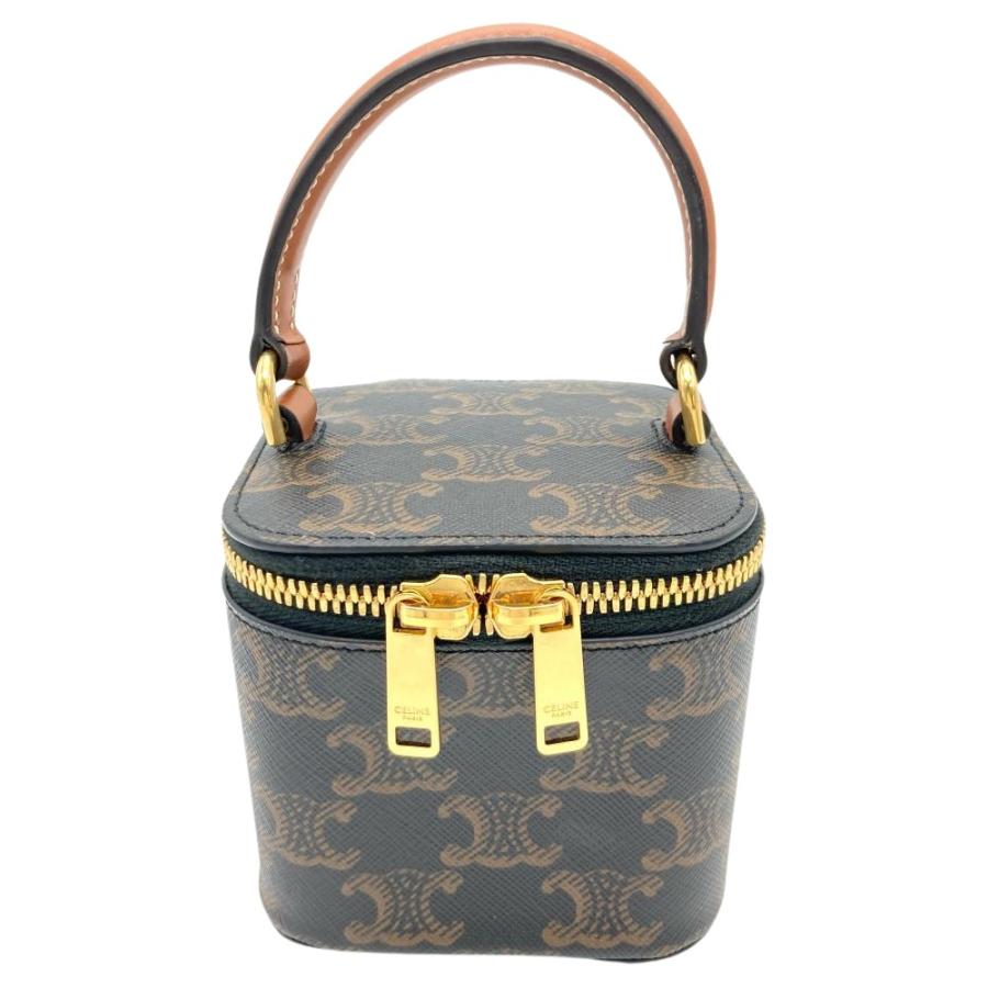 CELINE セリーヌ トリオンフ ミニ バニティケース ショルダー