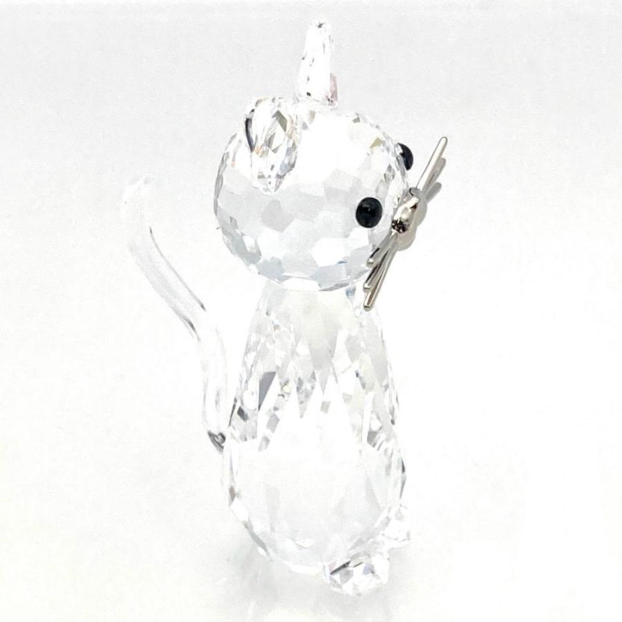 SWAROVSKI（スワロフスキー） レプリカネコ 猫 オブジェ 置物 5492740