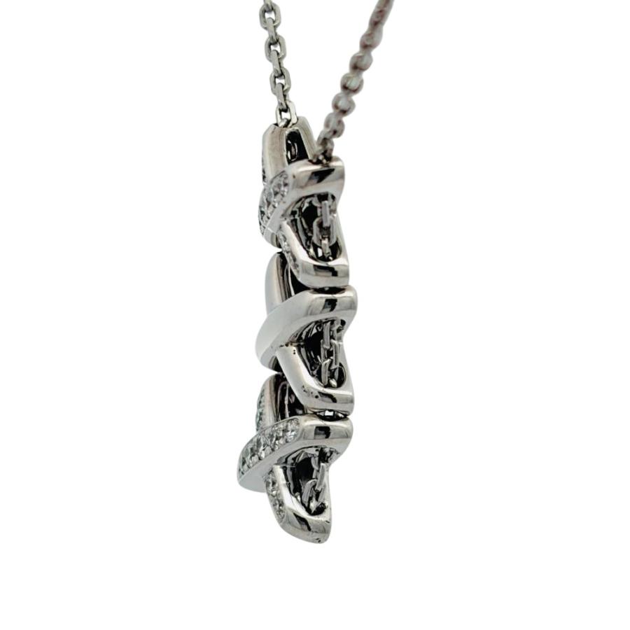 CHAUMET（ショーメ） リアンダムール ネックレス ダイヤモンド K18WG