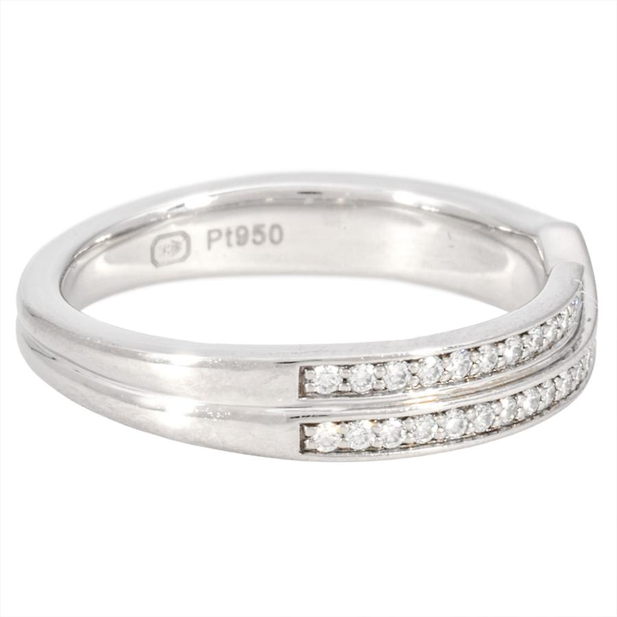 ハリーウィンストン HARRY WINSTON トリスト ツーロウ バンド リング