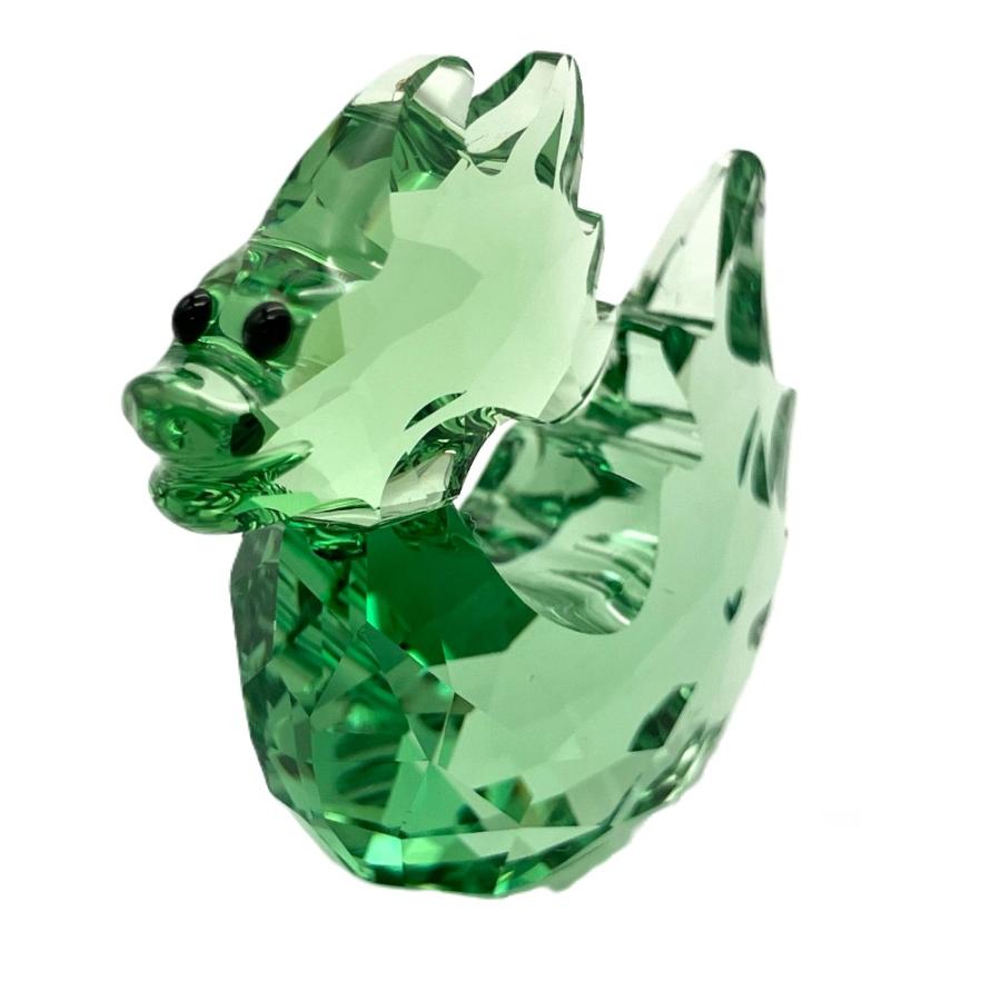 【☆美品☆】スワロフスキー ラッキードラゴン SWAROVSKI スワロフスキー ラッキードラゴン 幸運を呼ぶ龍