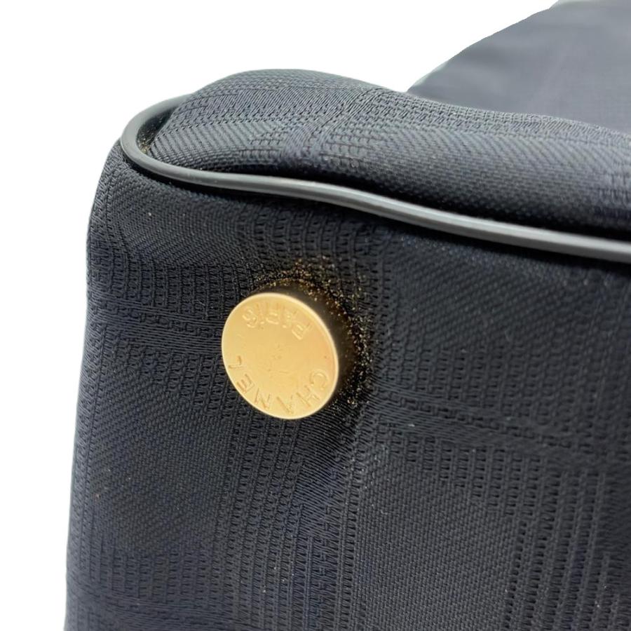 シャネル CHANEL ニュートラベルライン MM トートバッグ ナイロン A15991 ブラック レディースの画像