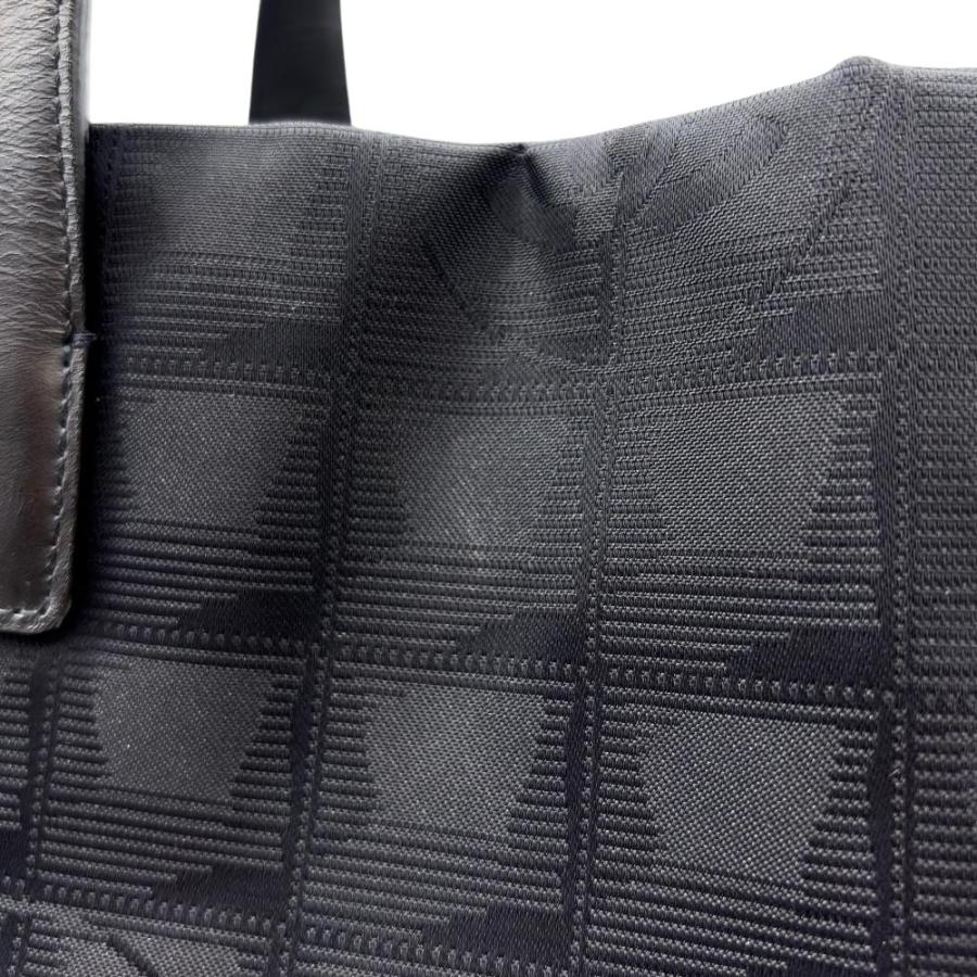 シャネル CHANEL ニュートラベルライン MM トートバッグ ナイロン A15991 ブラック レディースの画像