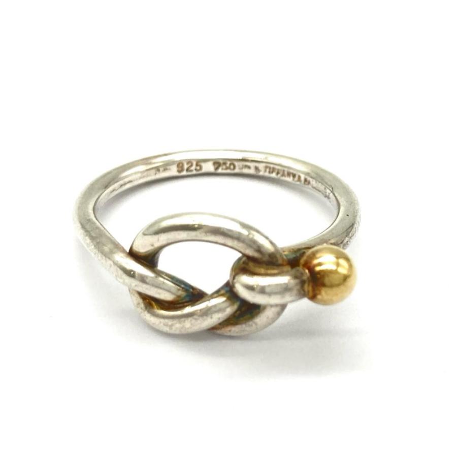 『Tiffany & Co.』　ティファニー ラブノットリング 14号 TIFFANY&Co.（ティファニー） ラブノット リング 指輪 約14号 K18YG