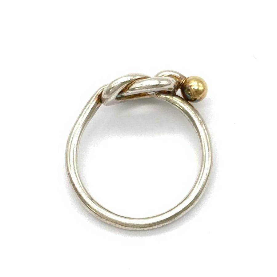 『Tiffany & Co.』　ティファニー ラブノットリング 14号 TIFFANY&Co.（ティファニー） ラブノット リング 指輪 約14号 K18YG