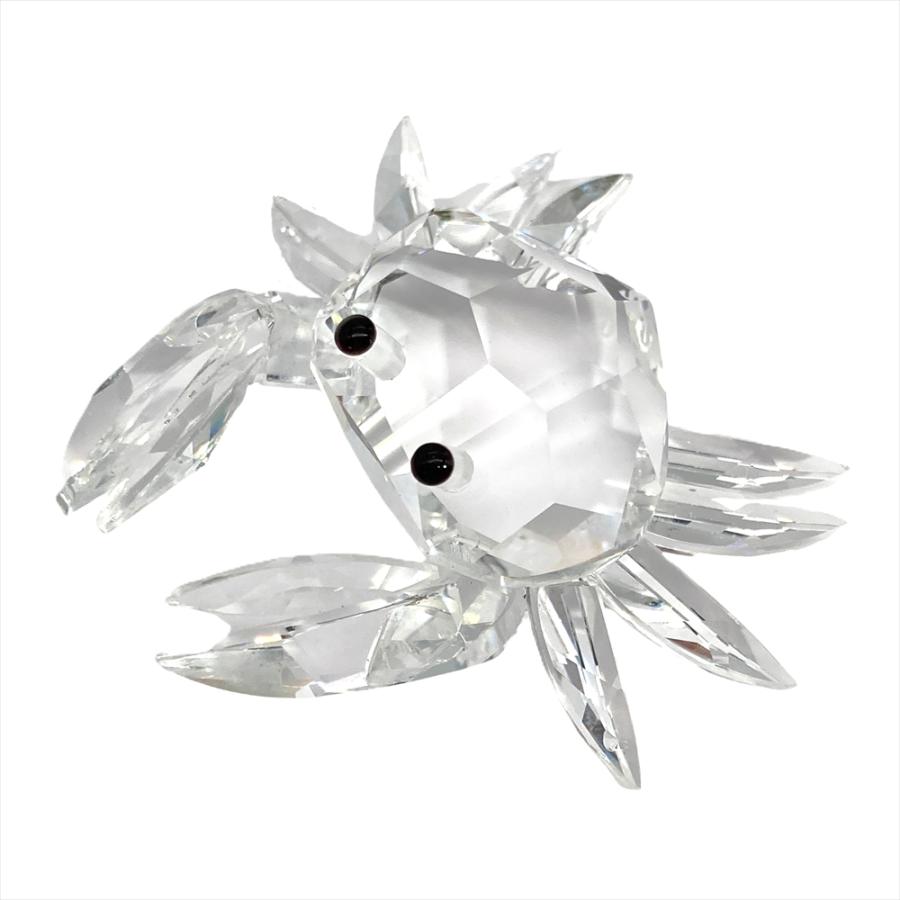 SWAROVSKI（スワロフスキー） カニ オブジェ 置物 206481 クリア M