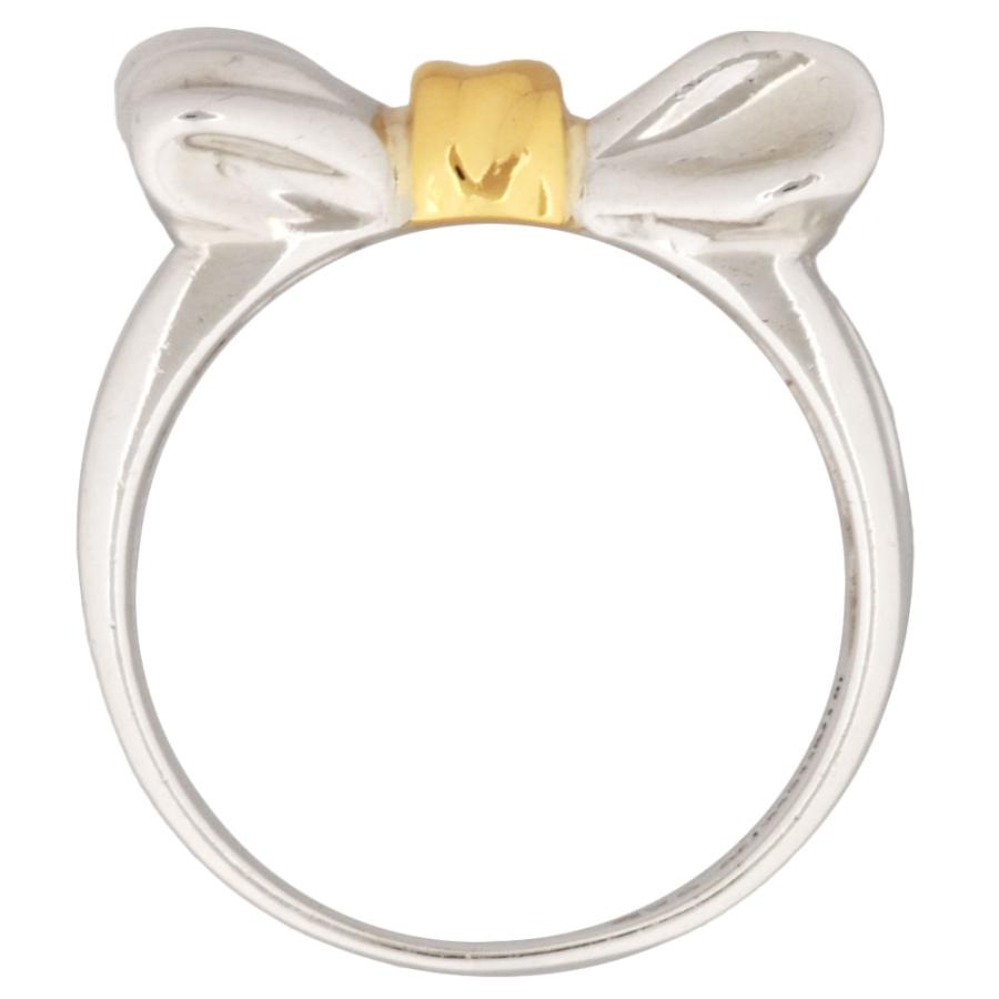 Tiffany & Co. ゴールド リボンリング TIFFANY&Co. ティファニー リボン リング・指輪 K18イエロー