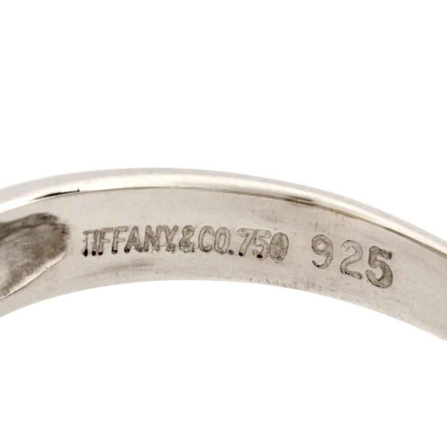 TIFFANY&Co.（ティファニー） リボン リング 指輪 約8号 K18YG 4.1g