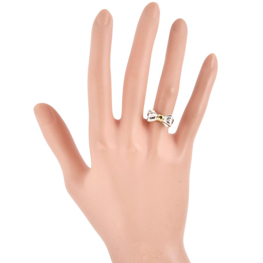 Tiffany & Co. ゴールド リボンリング TIFFANY&Co. ティファニー リボン リング・指輪 K18イエロー