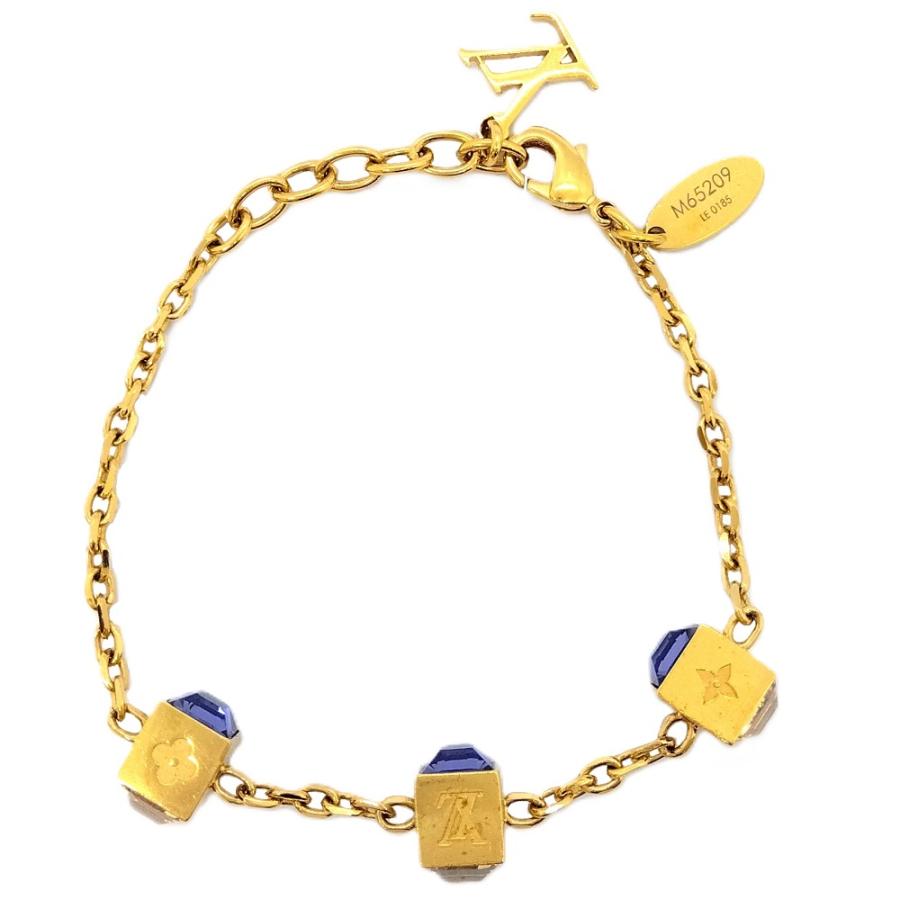 ランラン様 ルイヴィトン ギャンブル ブレスレット M65209 スワロフスキー LOUIS VUITTON ルイヴィトン ブラレス ギャンブル ブレスレット