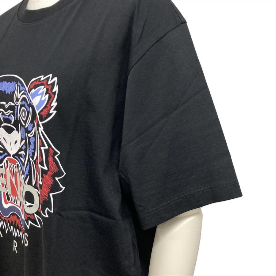 KENZO / ケンゾー | コットン タイガー ロゴ プリント Tシャツ | XL | ブラック | レディース KENZO - KENZO / ケンゾー | コットン タイガー ロゴ プリント Tシャツ