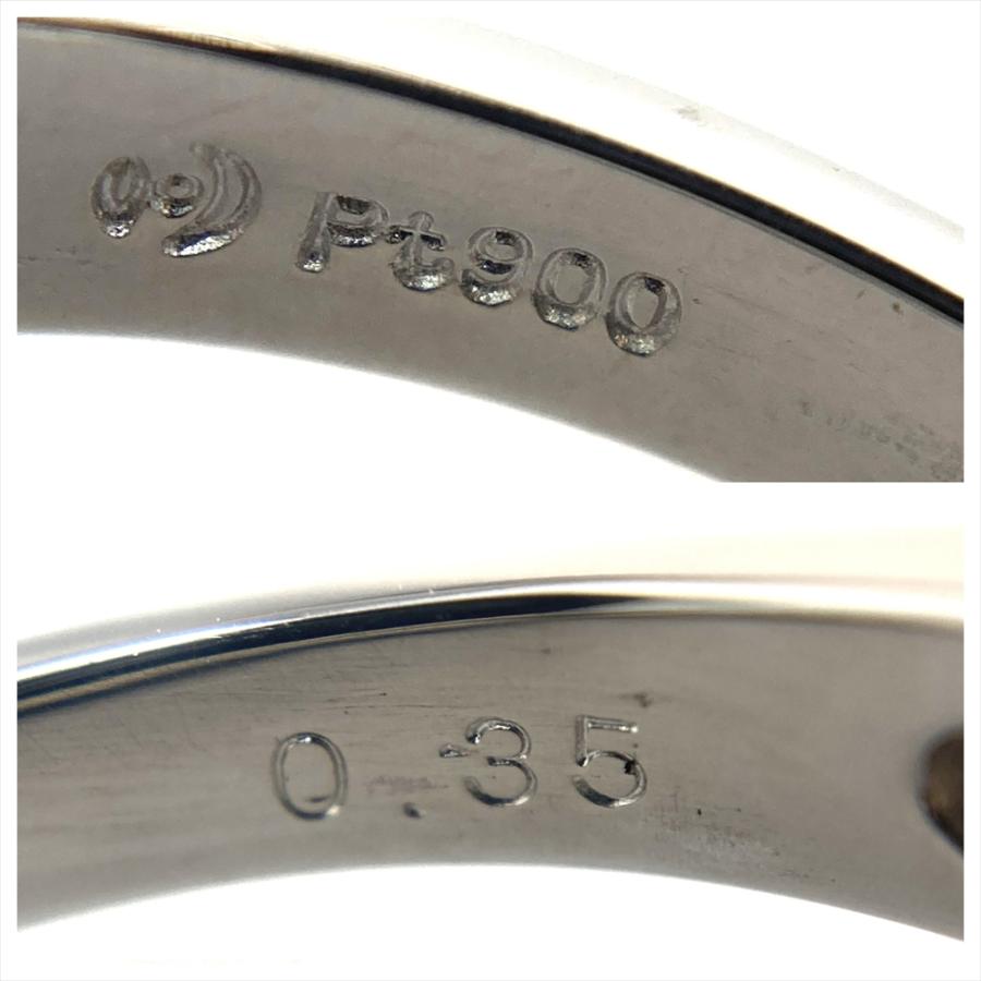タサキ TASAKI パール 8.5mm リング 指輪 ダイヤモンド 0.35ct 約15.5