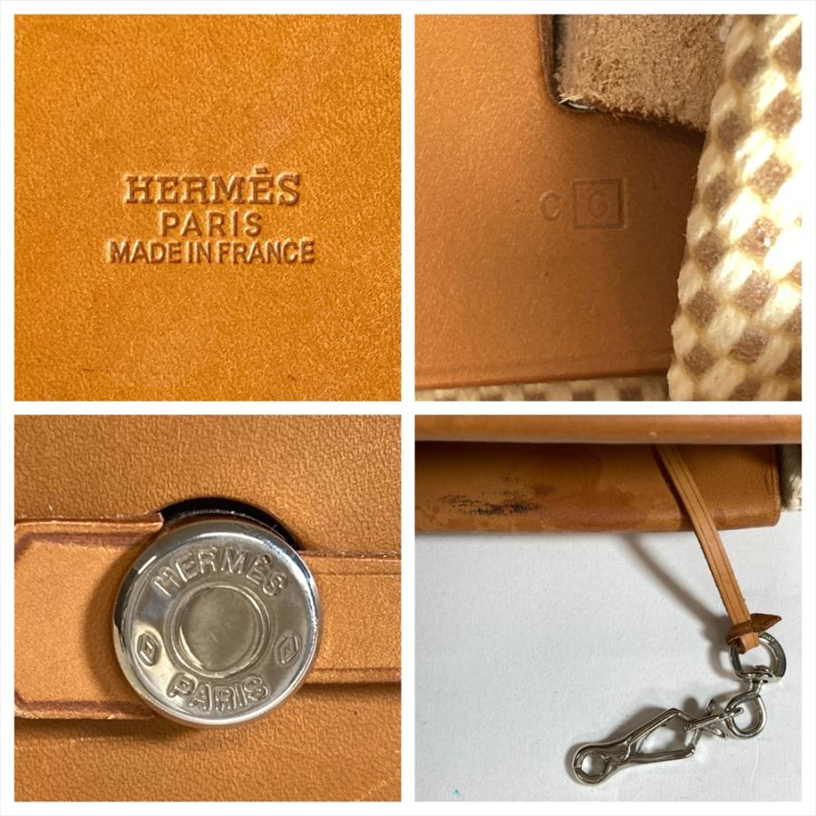 エールバッグ エルメス HERMES カバスGM トートバッグ トワルアッシュ