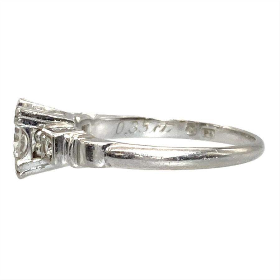 MIKIMOTO（ミキモト） 立爪 デザイン リング 指輪 ダイヤモンド 0.35ct 