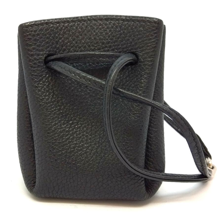 HERMES（エルメス） ヴェスパポーチ ポーチ □E刻印 ブラック