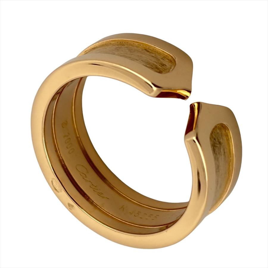 Cartier（カルティエ） Cartier C2 リング 指輪 #50 K18YG 7.4g