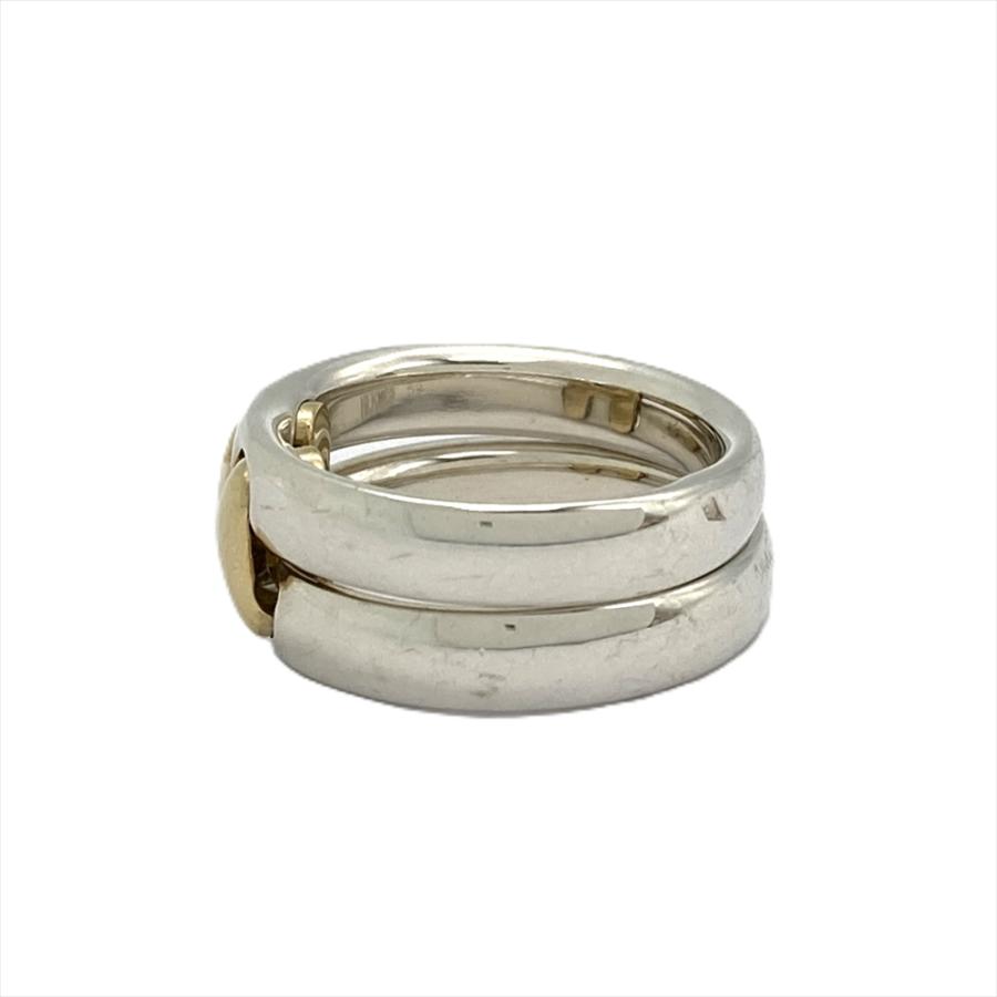 HERMES（エルメス） オランプ リング 指輪 #52 K18YG SV925